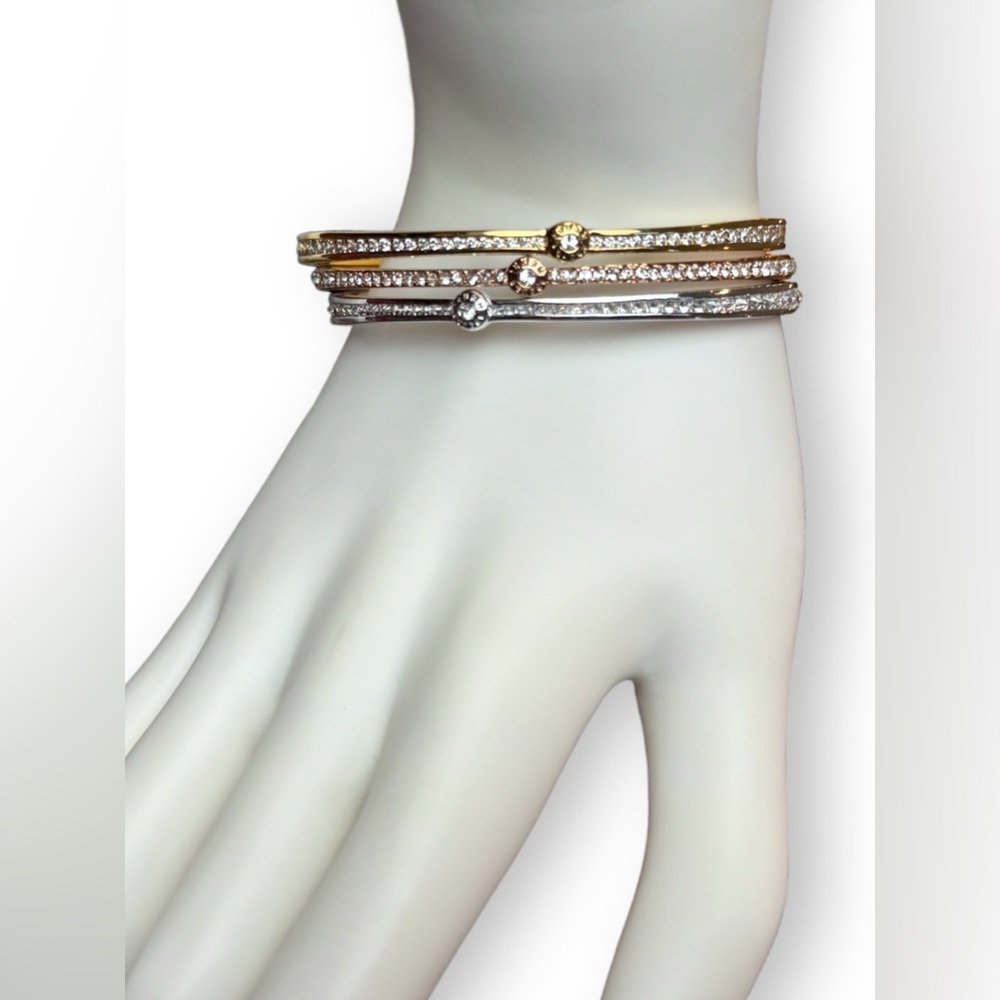 Henri Bendel Luxe Simple Stack Bracelets (Set Of … - image 7